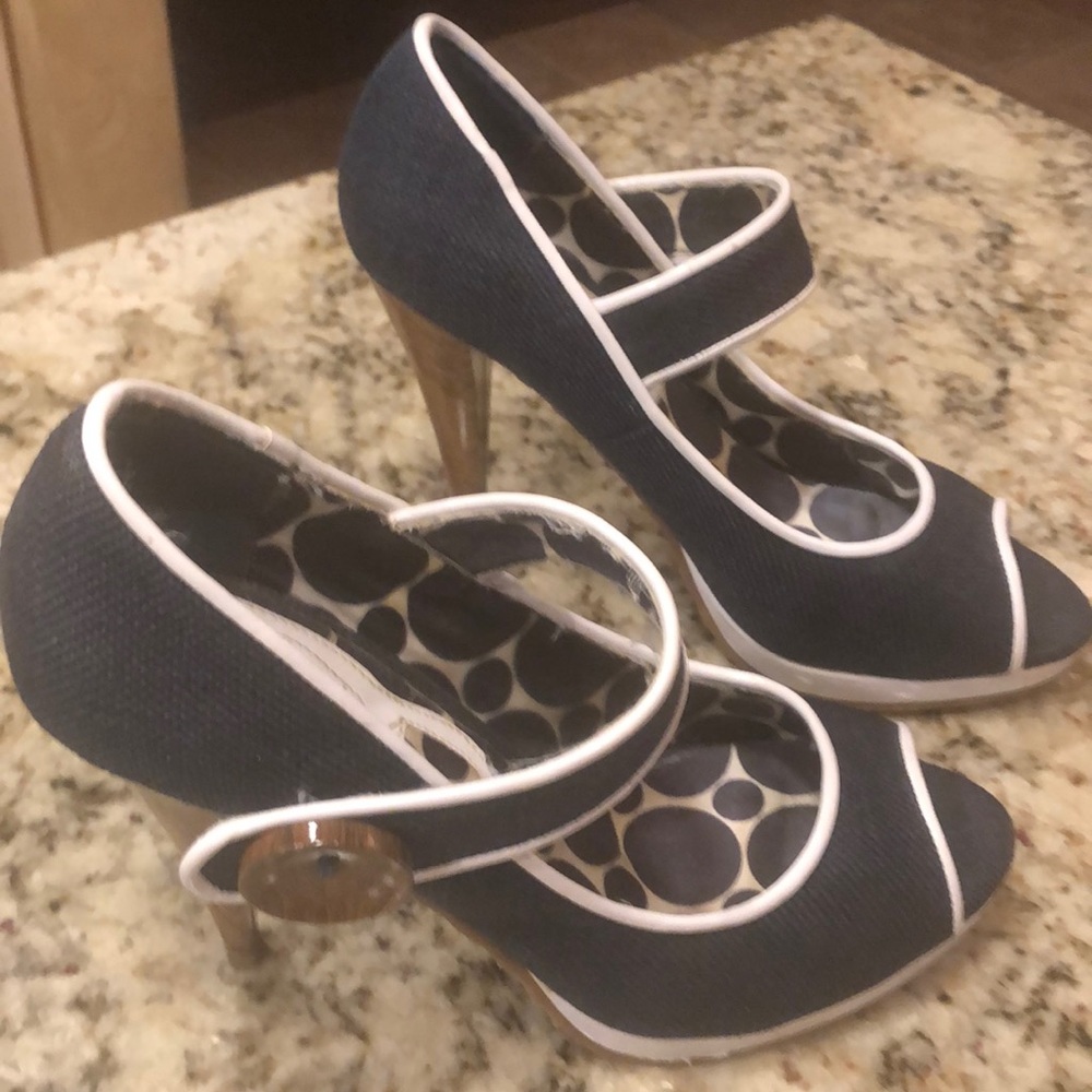 Charles David platform heels